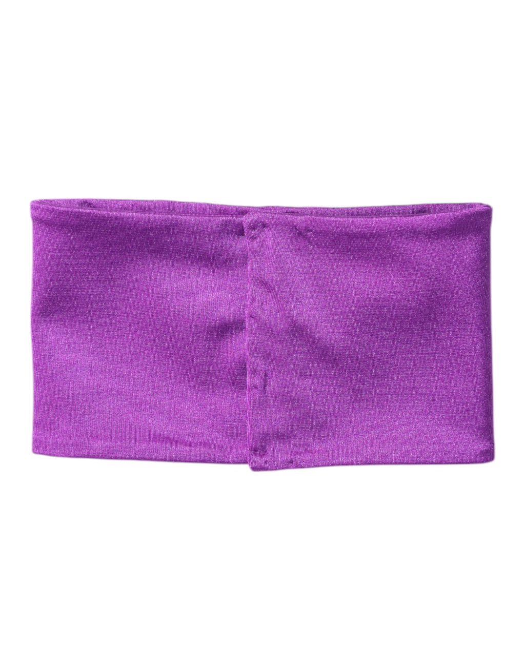 Purple Nylon Stretch Women Neck Warmer Scarf
