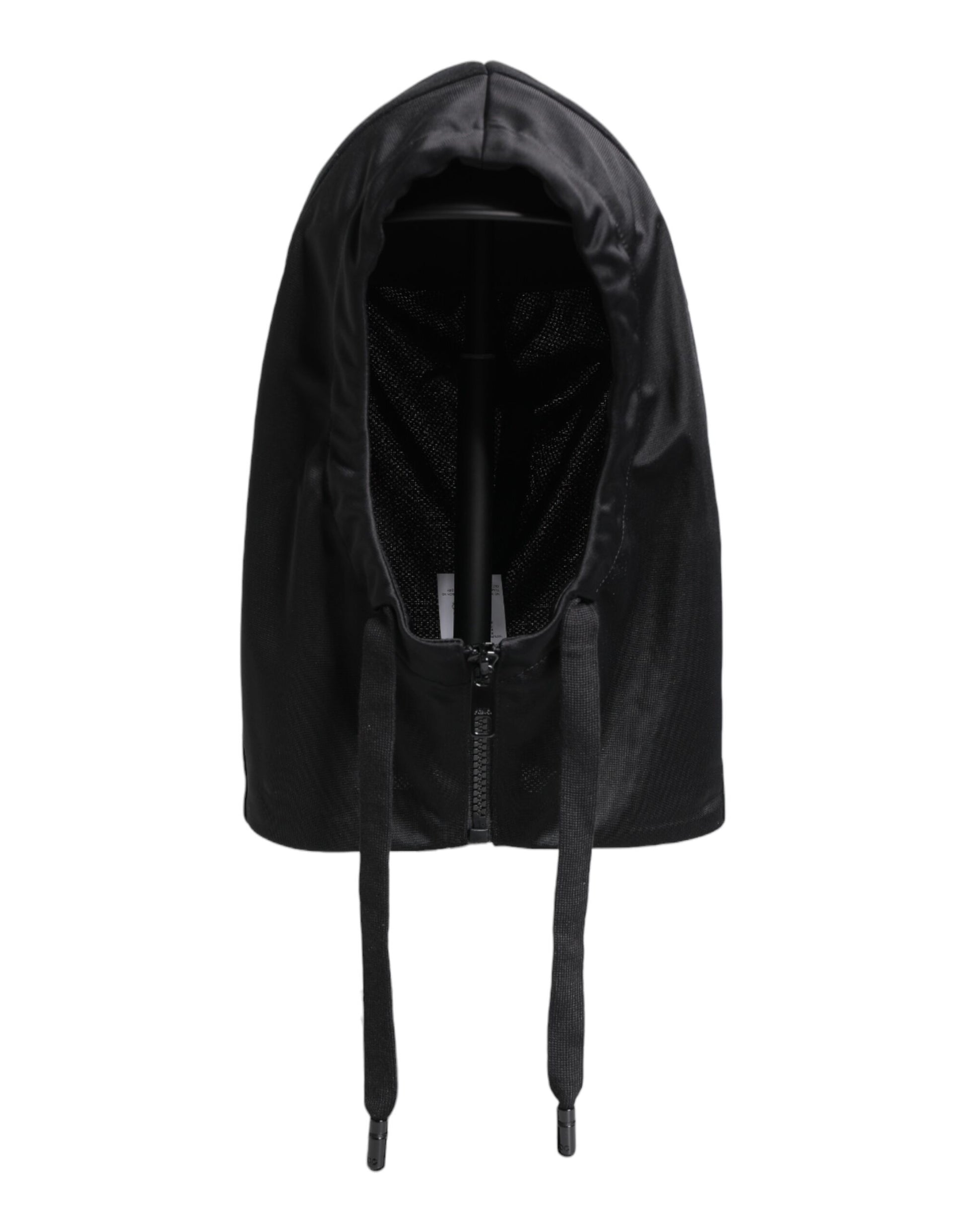 Black Polyester Whole Head Wrap Hat