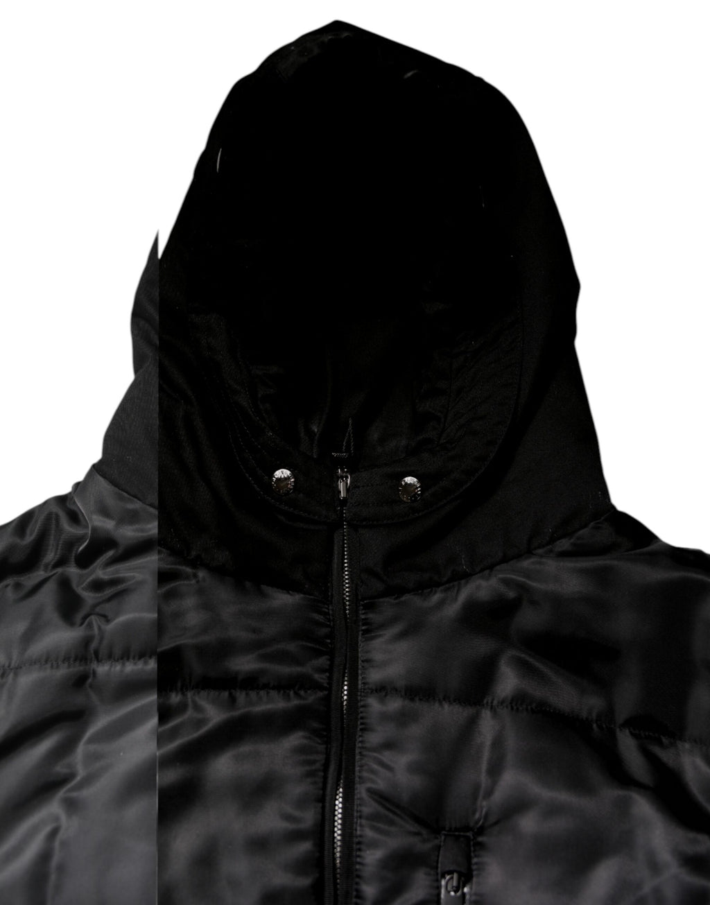 Black Hooded Parka Winter Men Coat Jacket