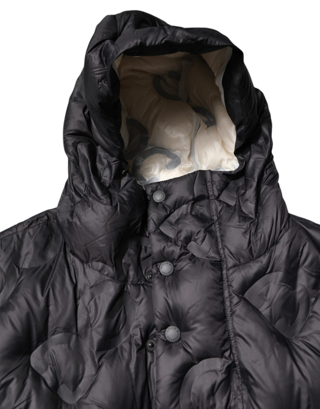 Black Hooded Parka Coat Winter Jacket