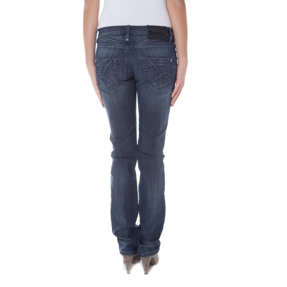 Blue Cotton Women's Jeans