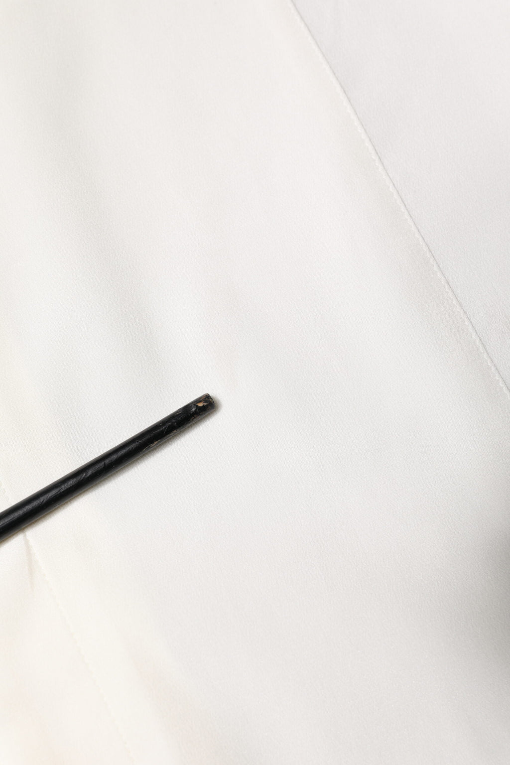 White Silk GOLD Dress Formal Collared Shirt