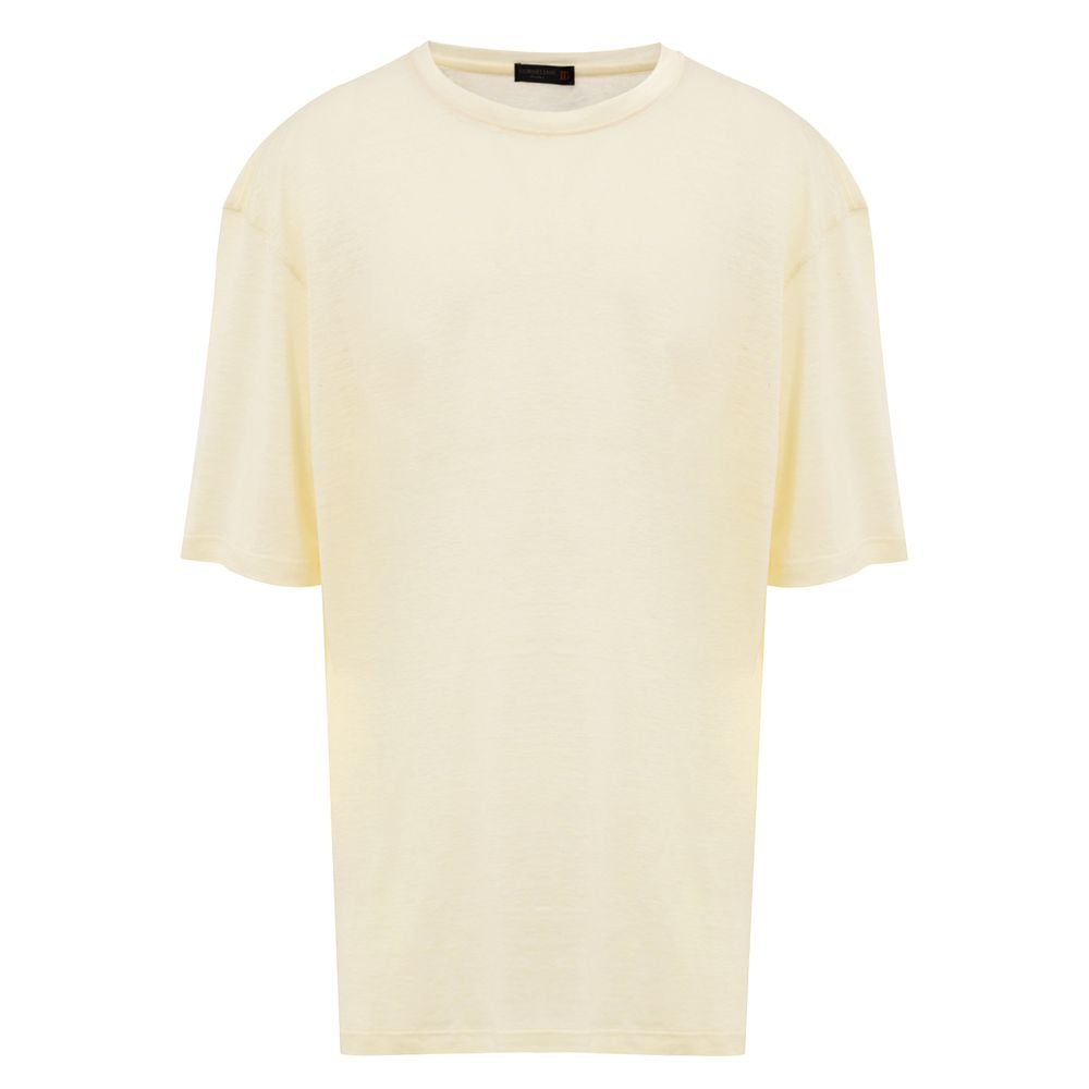 Yellow Linen T-Shirt