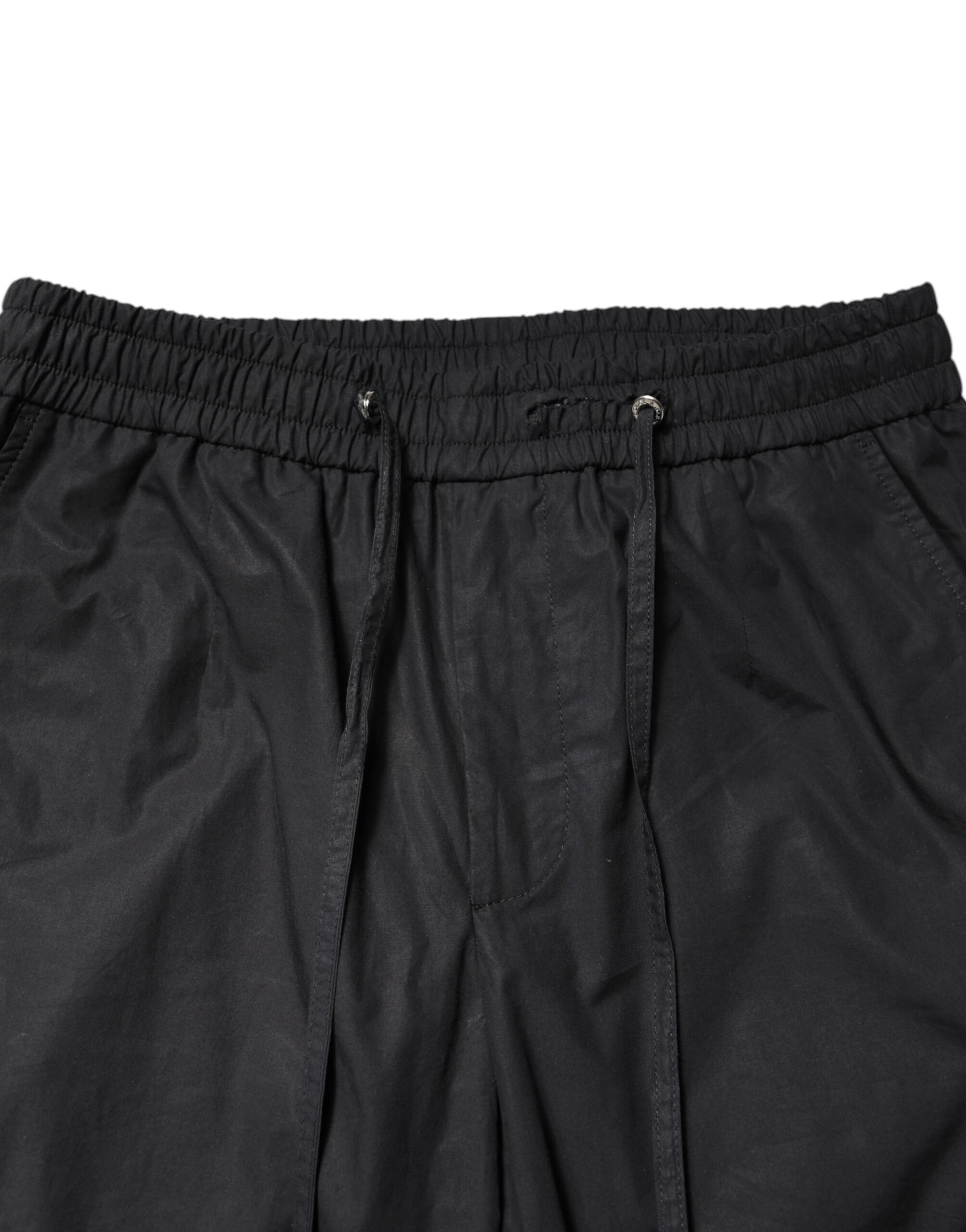 Black Cotton TAORMINA Formal 2 Piece Suit