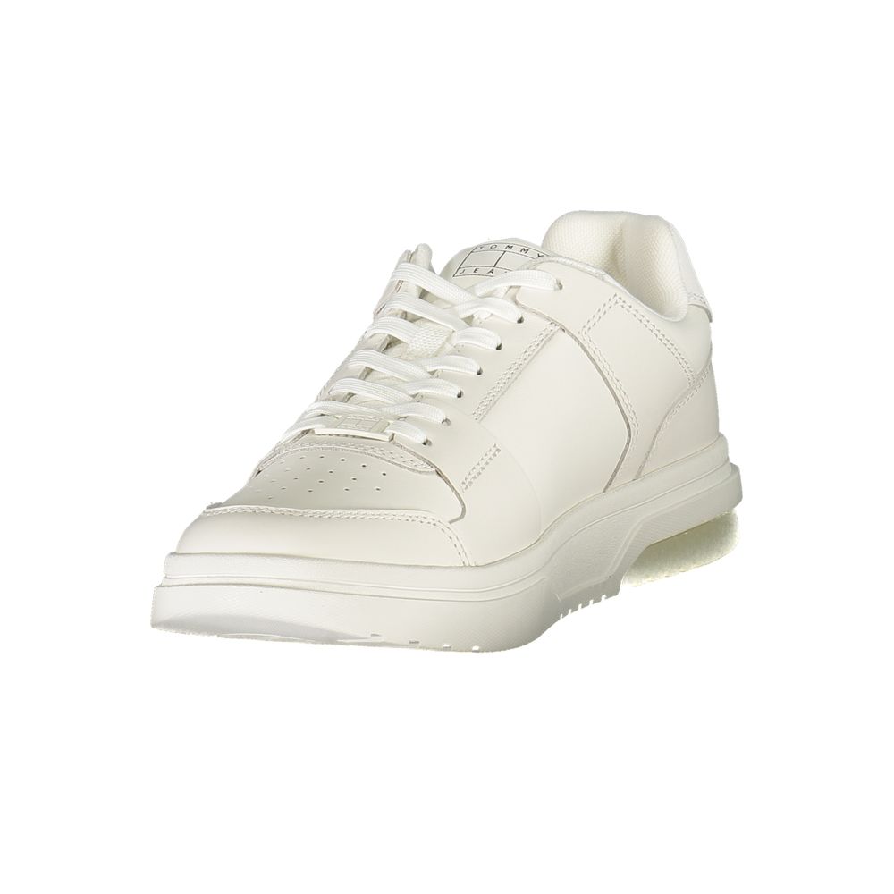 White Leather Men Sneaker