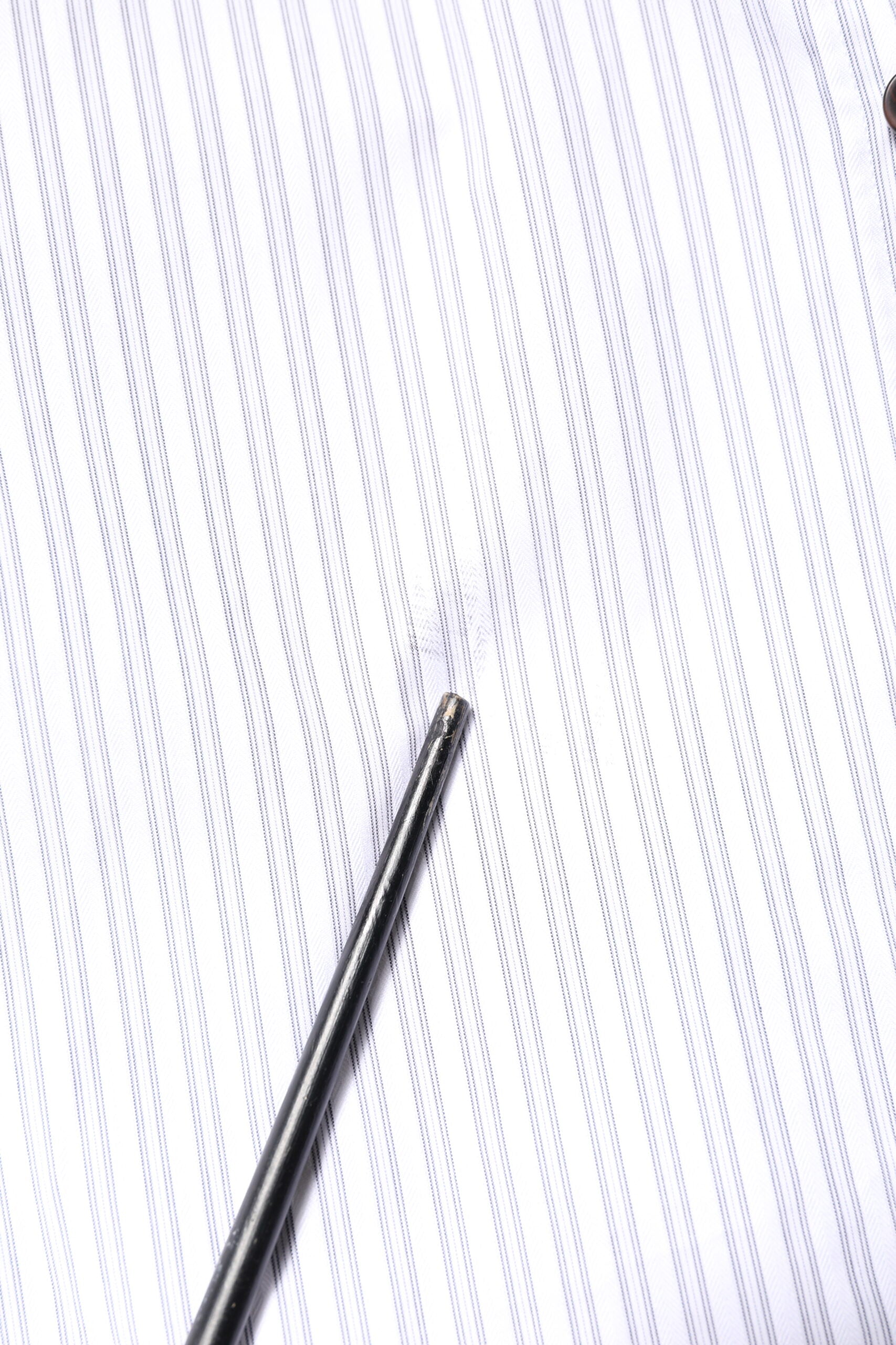 White Striped Cotton MARTINI Men Dress Shirt