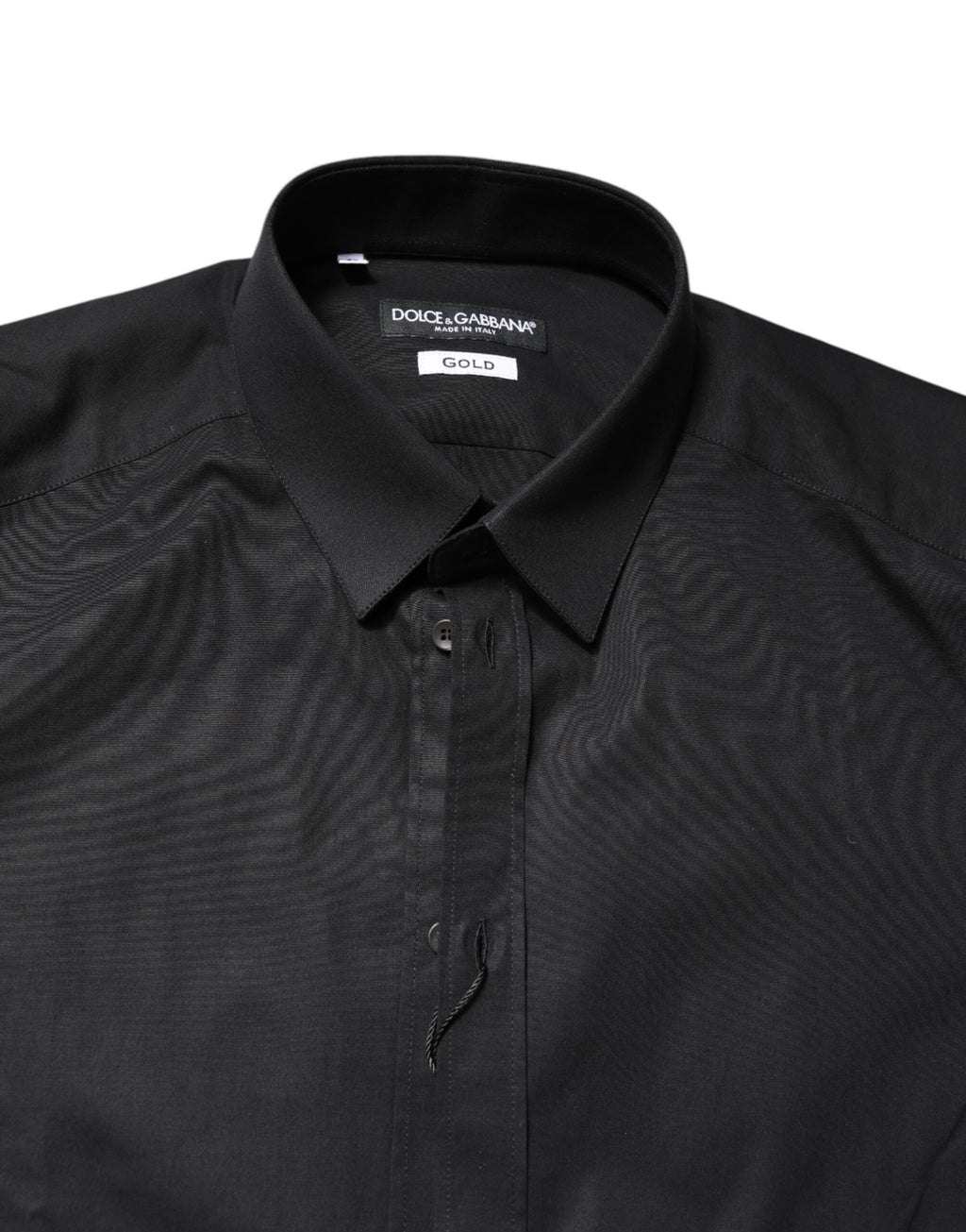 Black GOLD Cotton Long Sleeves Dress Shirt