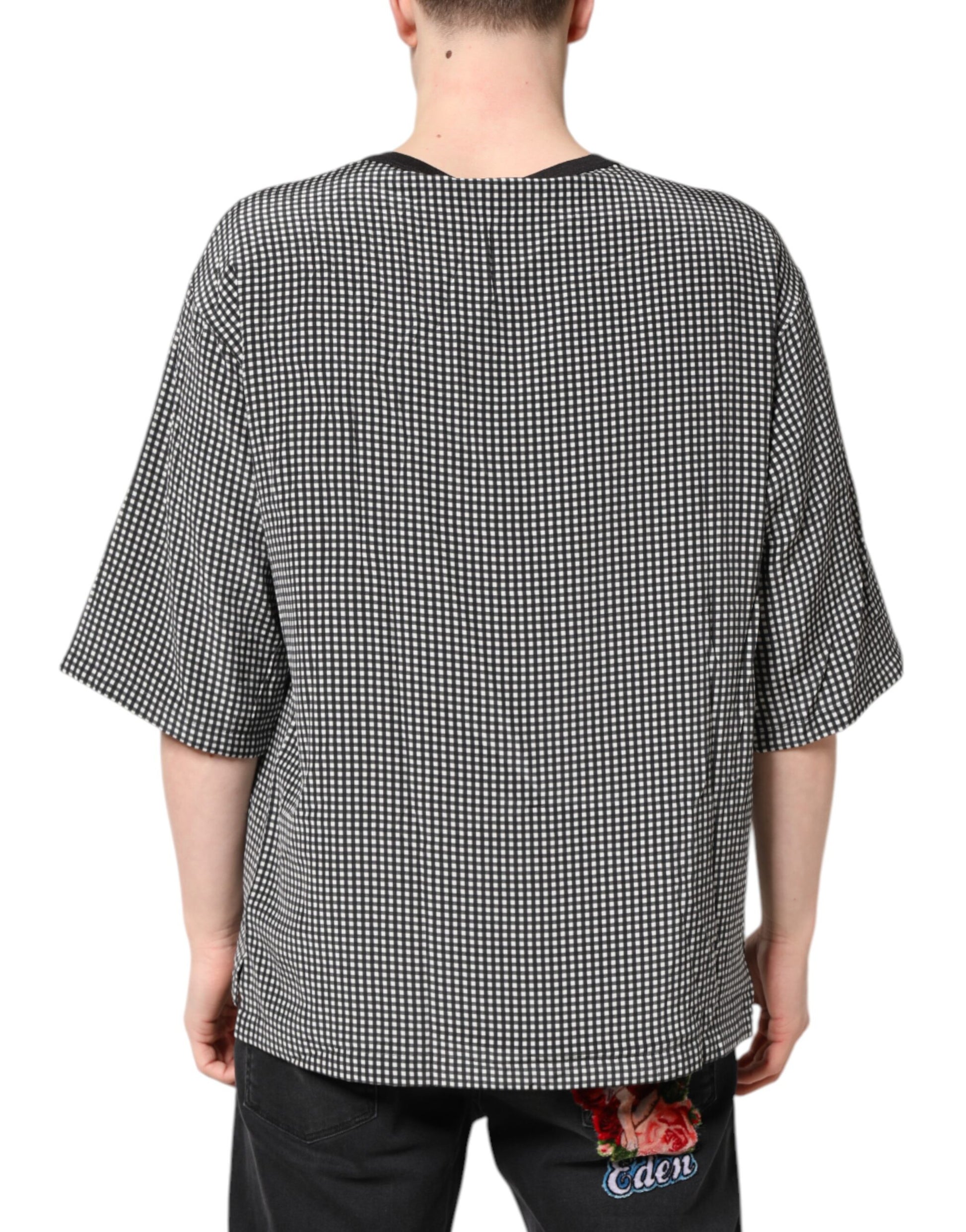 Black Graphic Print Short Sleeve T-shirt