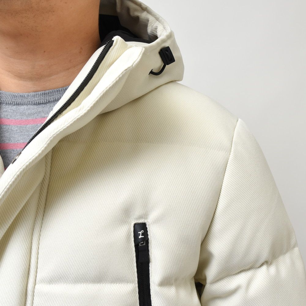 White Polyester Men Jacket