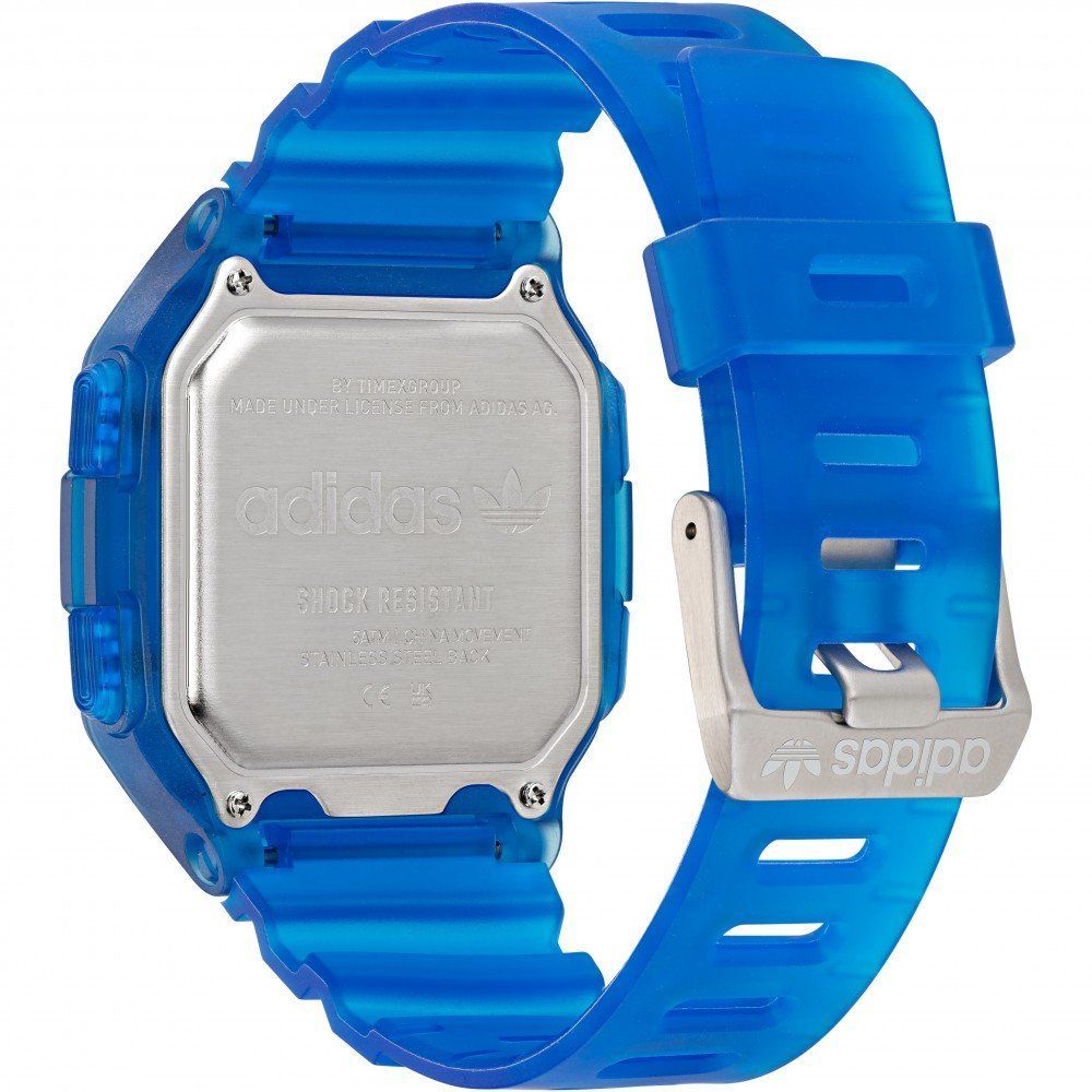 Blue Synthetic Sport Watch
