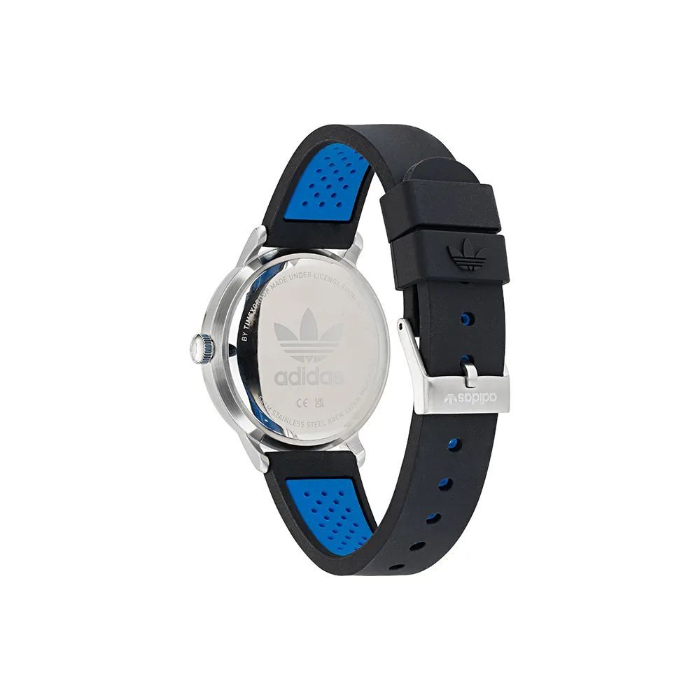 Black Synthetic Dress Watch