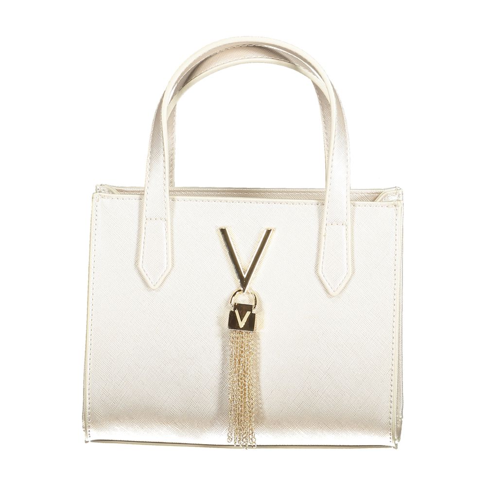 Grigio Polyurethane Women Handbag