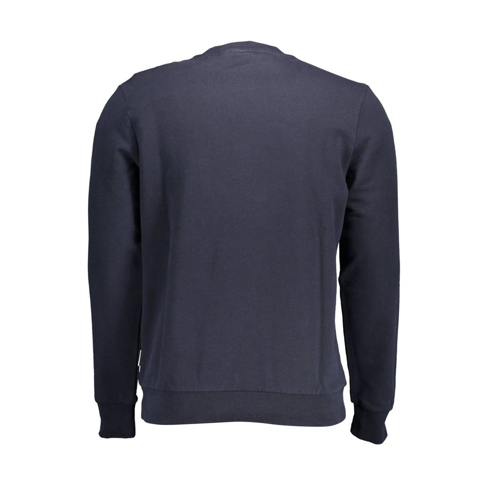 Blue Cotton Men's Sweatshirt