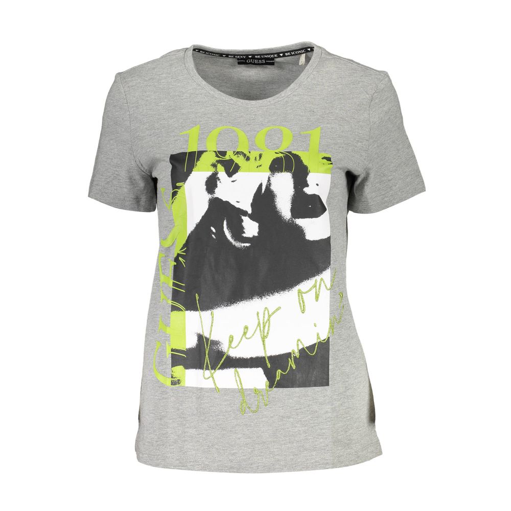 Grigio Cotton Women T-Shirt