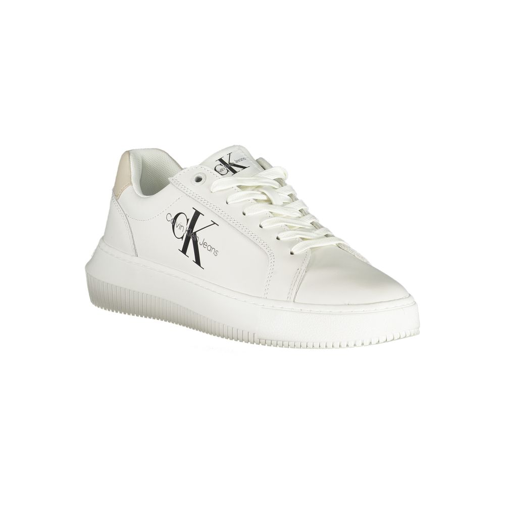Bianco Leather Women Sneaker