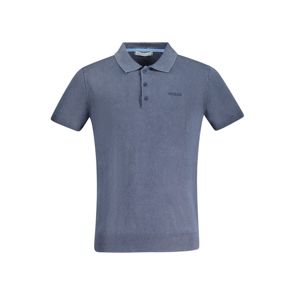 Blu Cotton Men Polo