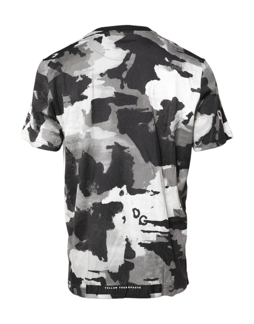 Multicolor Camouflage Crew Neck T-shirt
