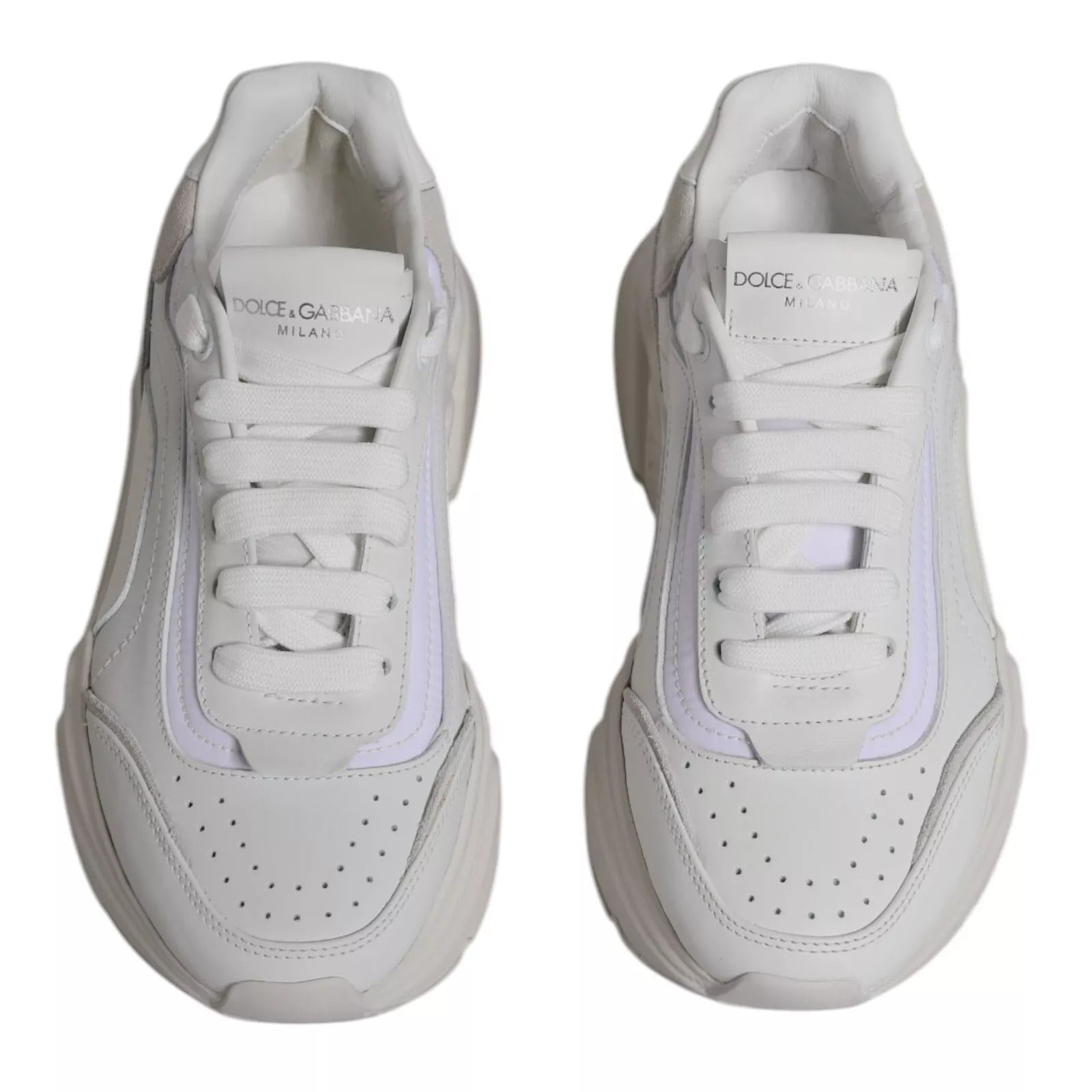 White Daymaster Low Top Mens Sneakers Shoes