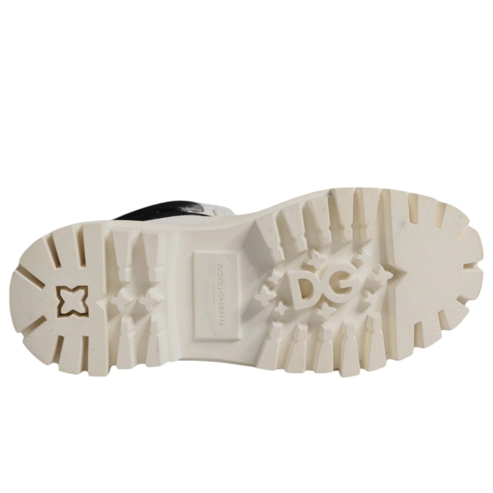 White Padded Mid Calf Lace Up Boots Shoes