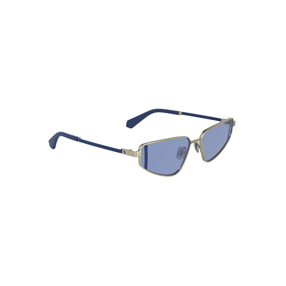 Gray Metal Women Sunglasses