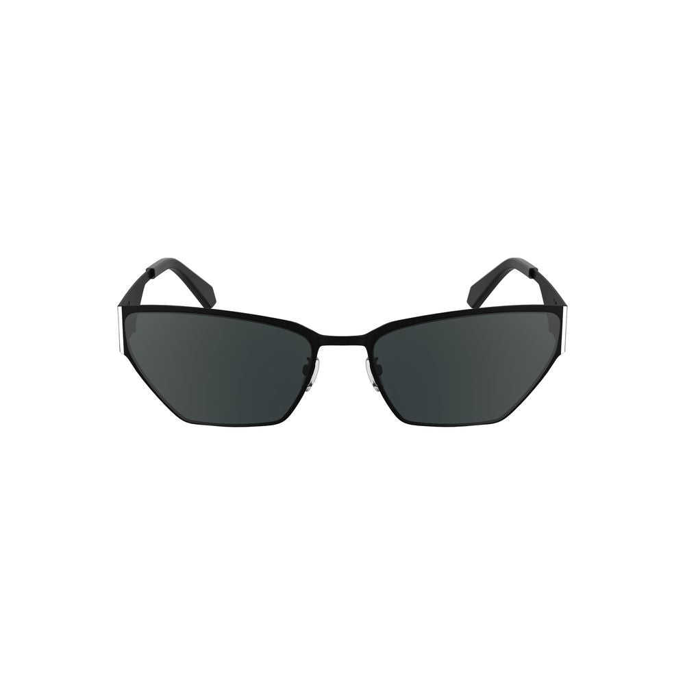 Black Metal Women Sunglasses