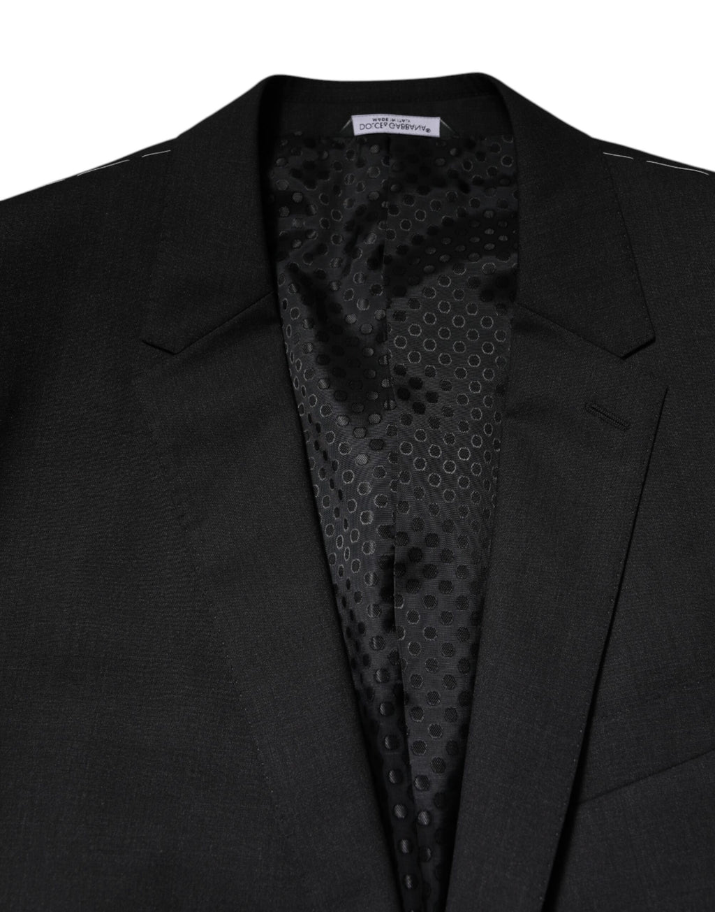 Dark Gray MARTINI Single Breasted Jacket