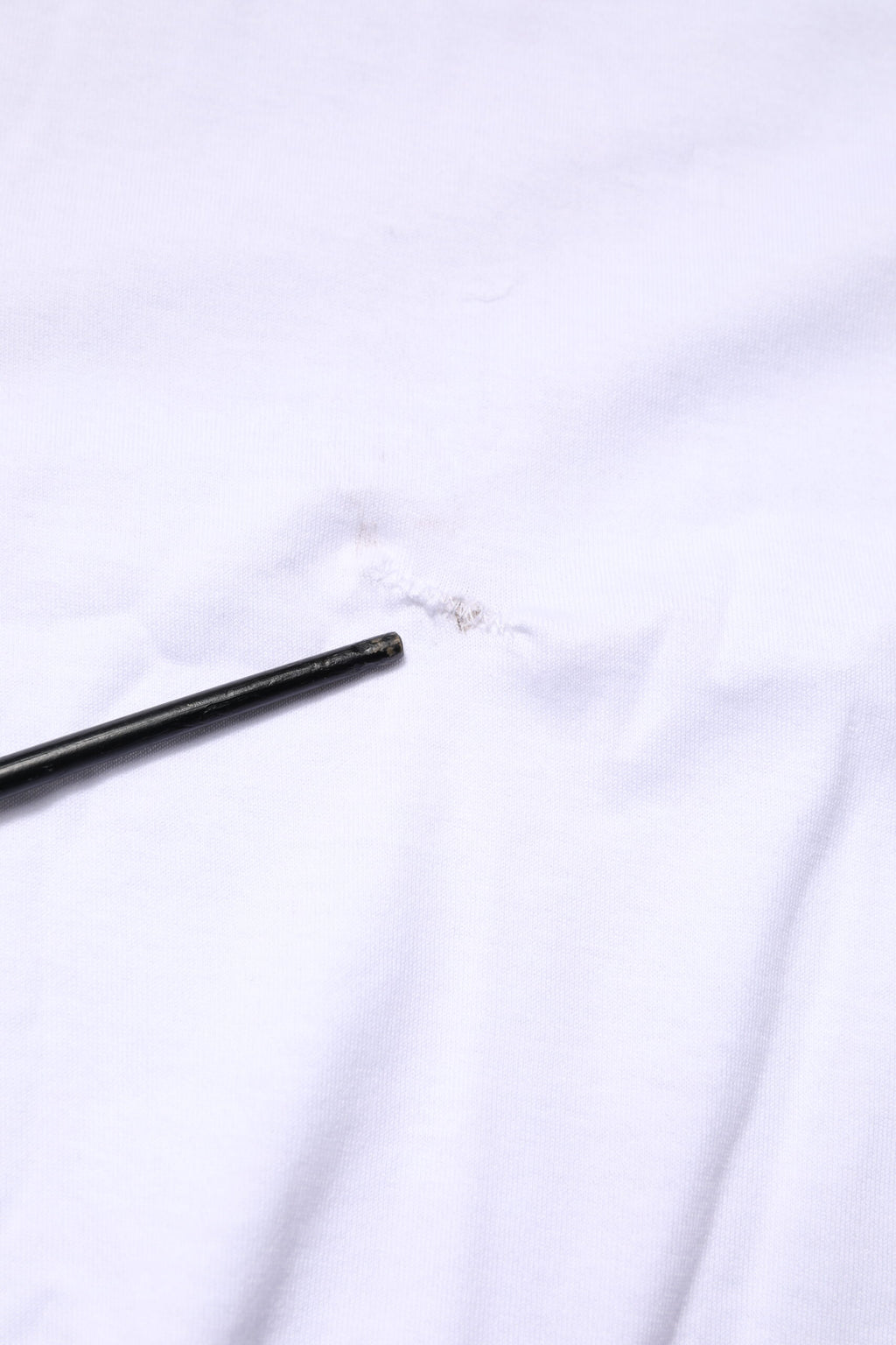 White Cotton DG Crown Embroidery T-shirt