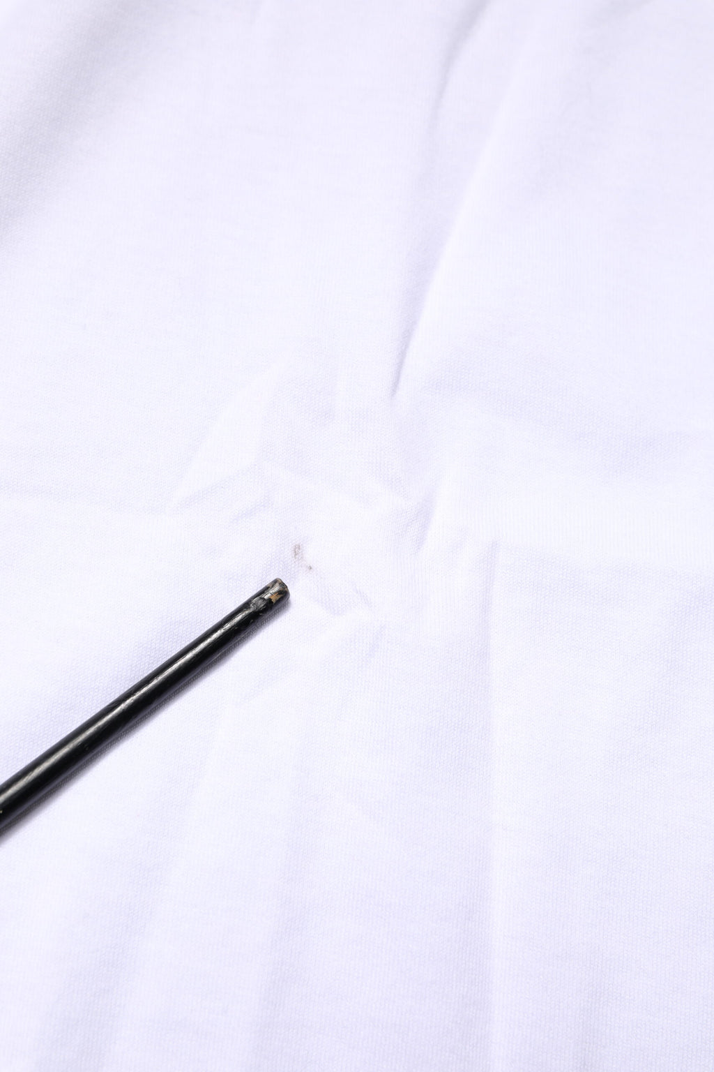 White Cotton DG Crown Embroidery T-shirt