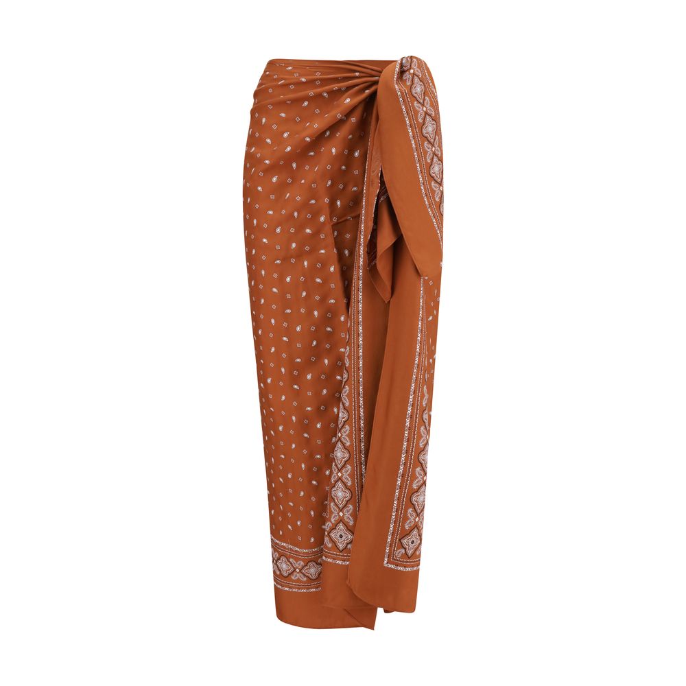 Bandana pattern pareo Skirt