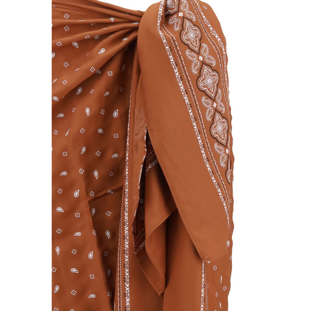 Bandana pattern pareo Skirt