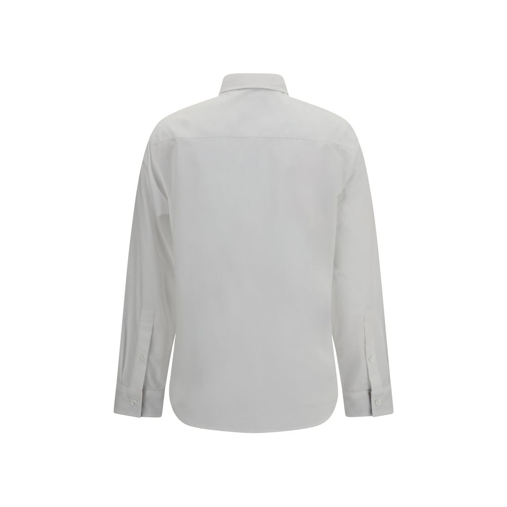 White Cotton Dress Shirt