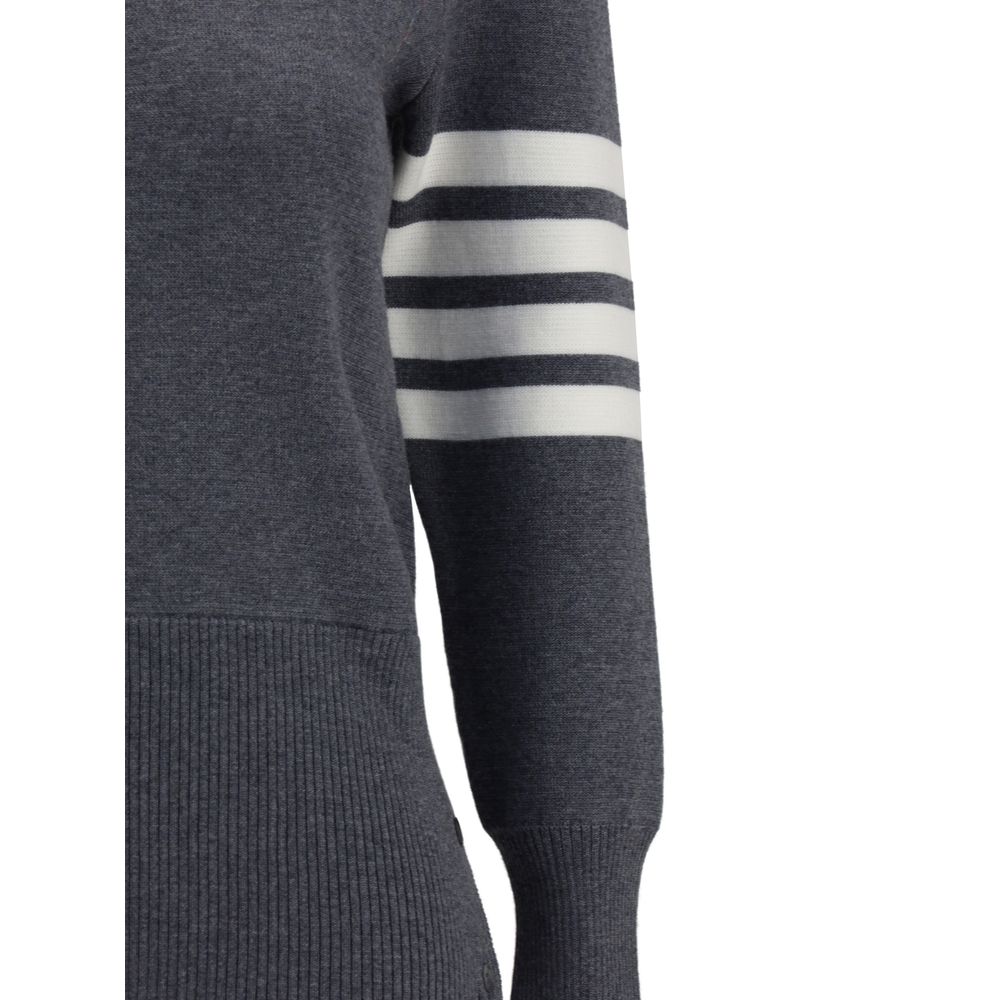 Gray Fleece Wool Sweatshirt