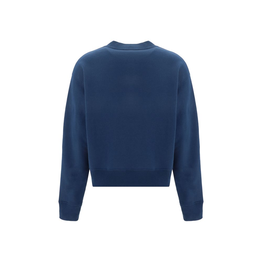 Blue Cotton Sweatshirt