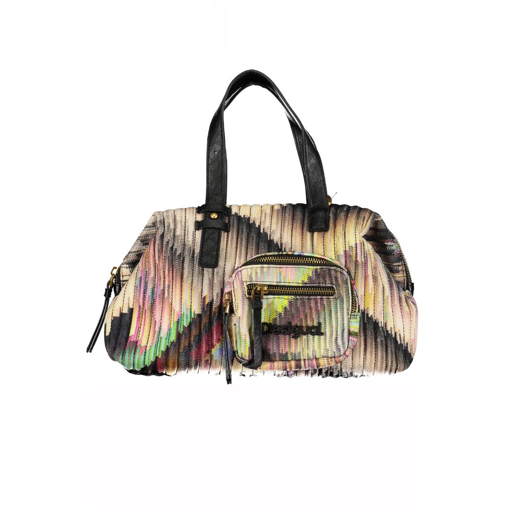 Nero Polyester Women Handbag