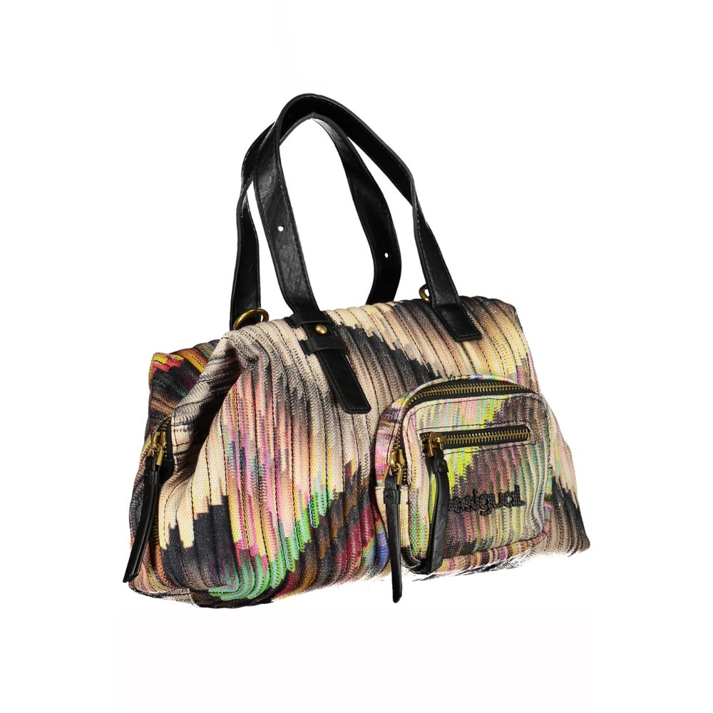 Nero Polyester Women Handbag