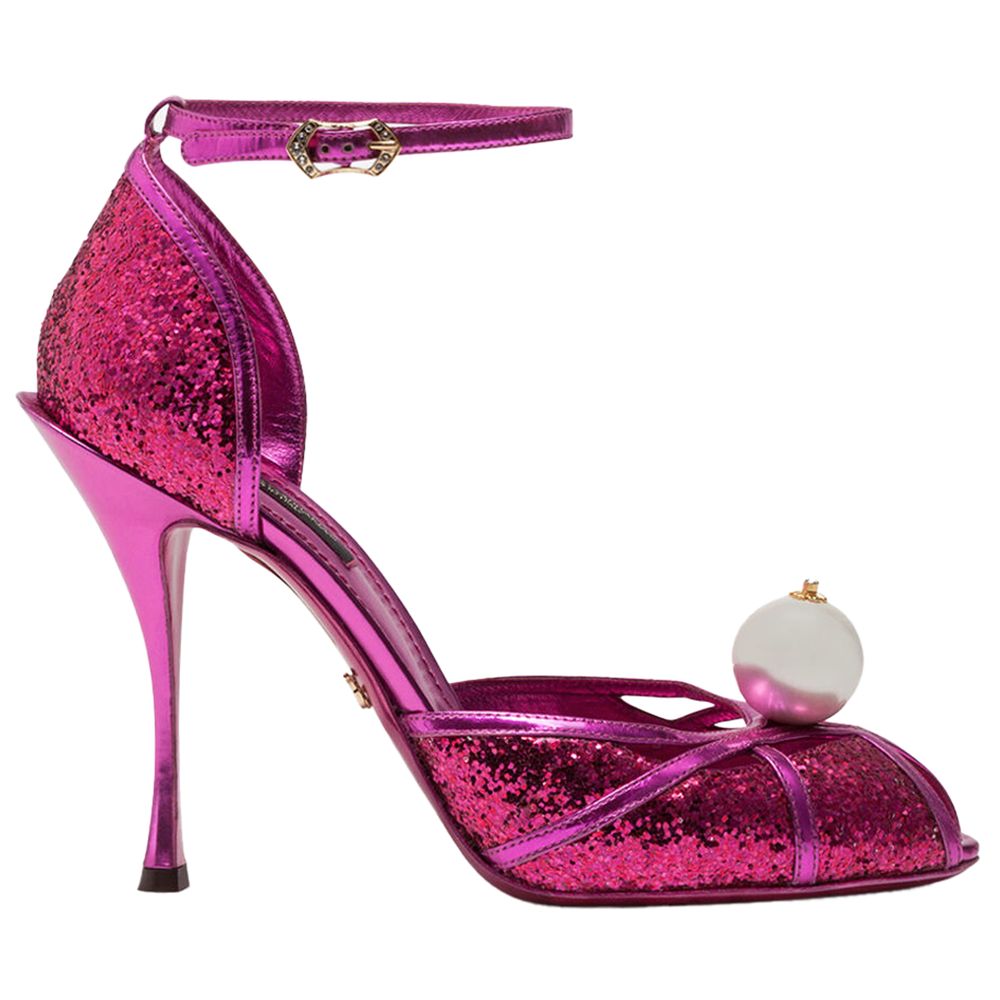Fuchsia Calfskin Sandal
