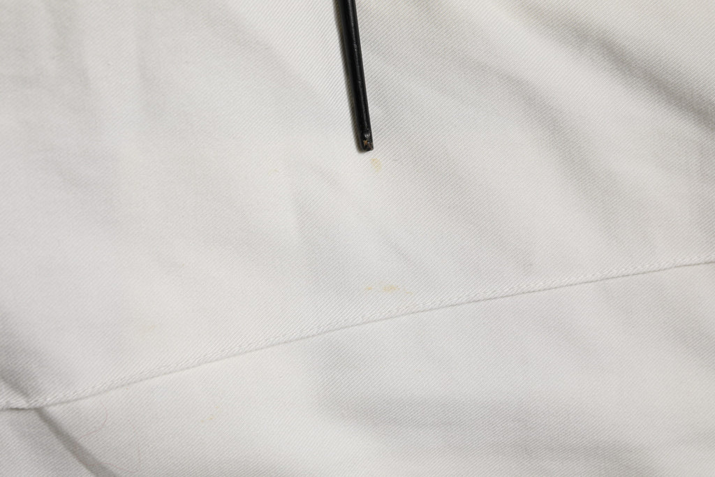 White Cotton Cargo Jogger Men Pants