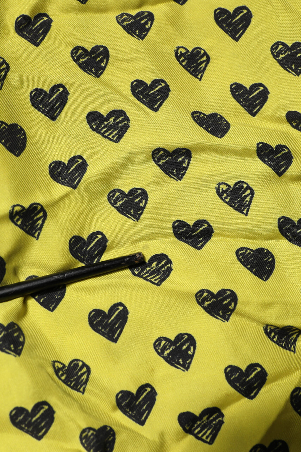 Yellow Heart Short Sleeves Men Casual Shirt