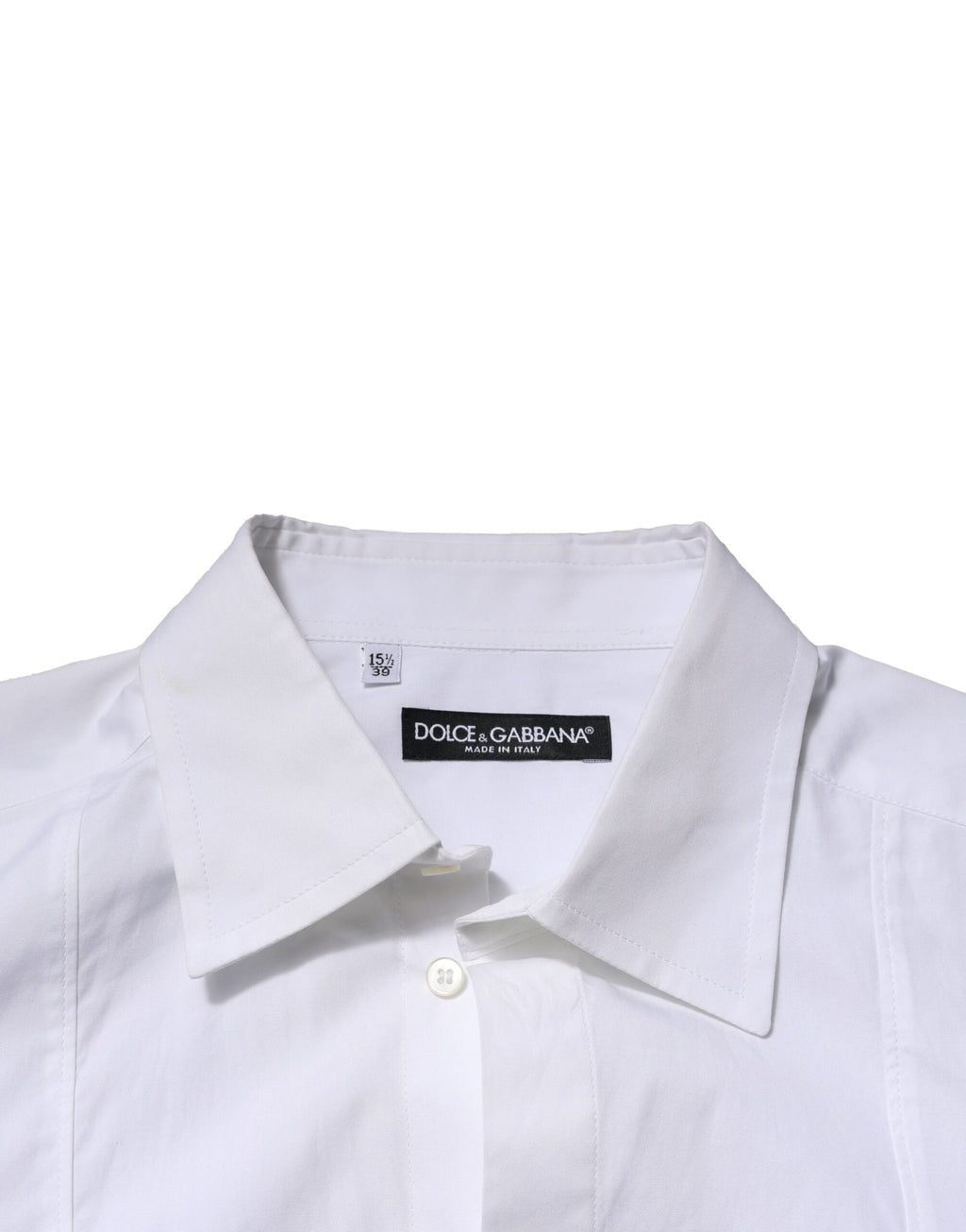 White Poplin Cotton Formal Men Dress Shirt