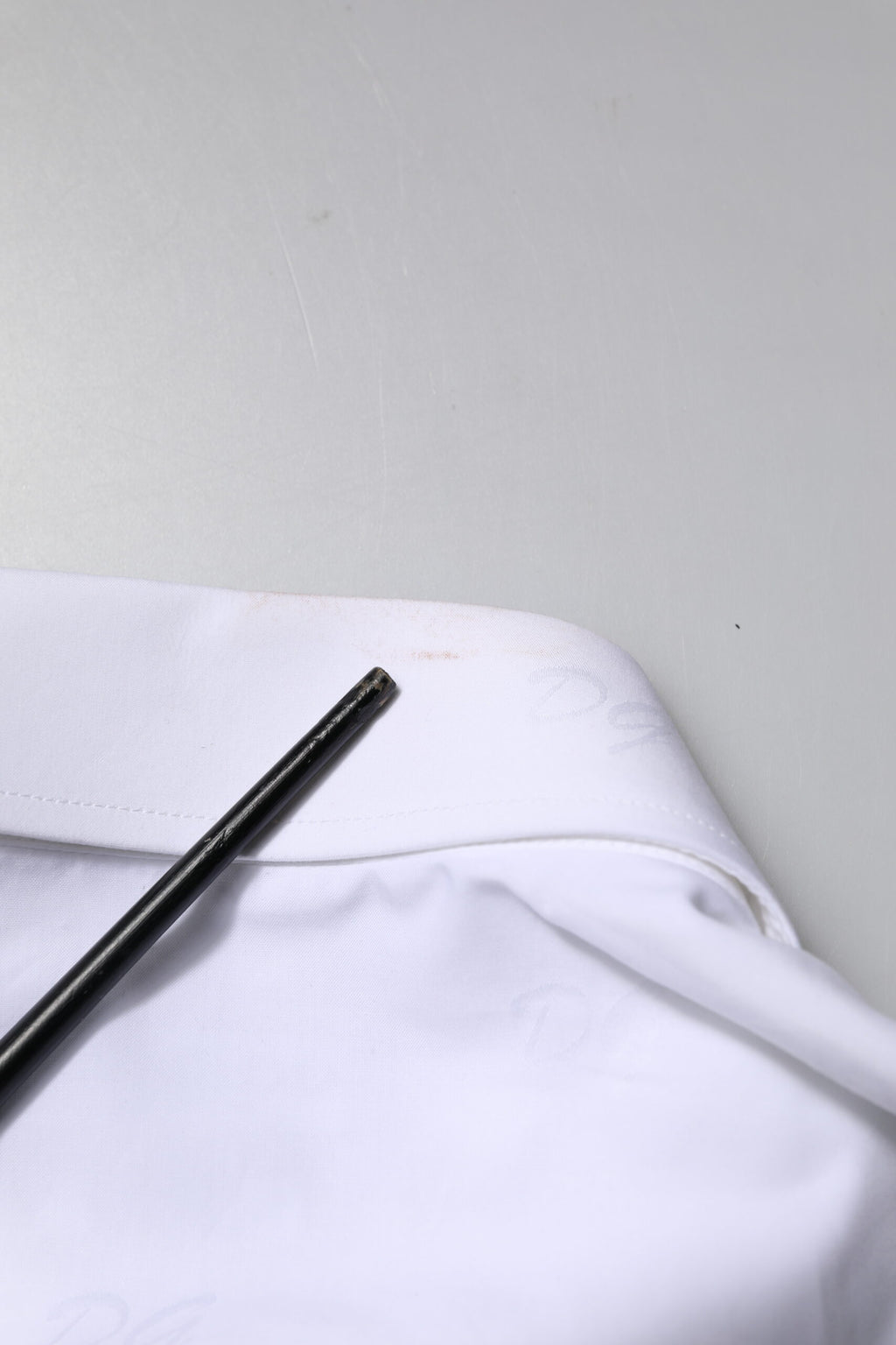 White GOLD Long Sleeves Dress Formal Shirt