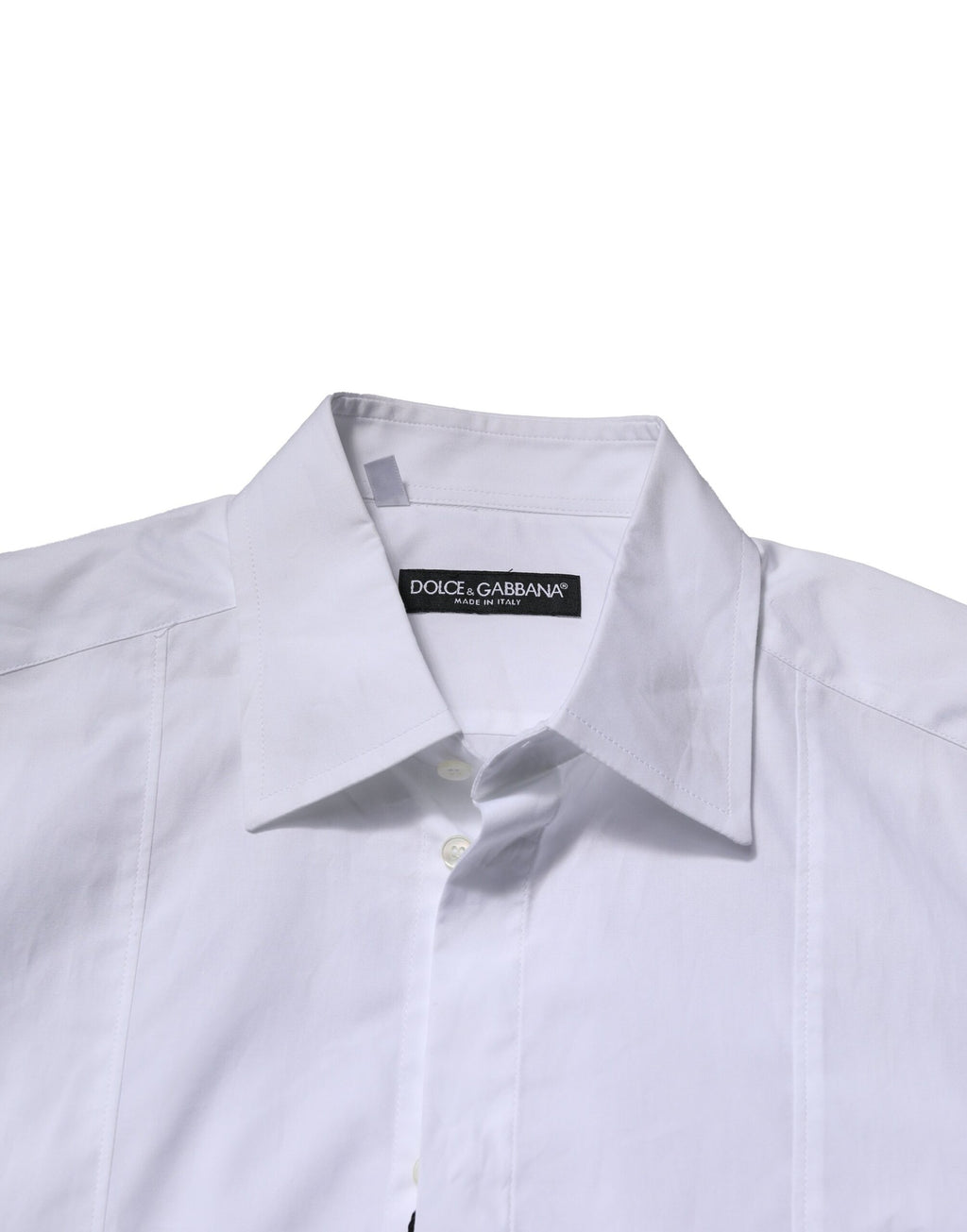 White Cotton Short Sleeves Dress Formal Shirt