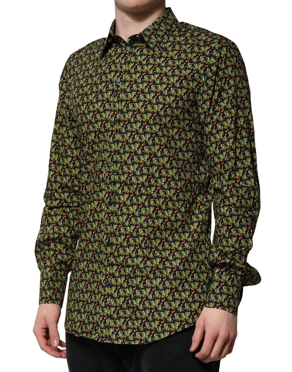 Multicolor Cotton Cactus GOLD Men Formal Shirt