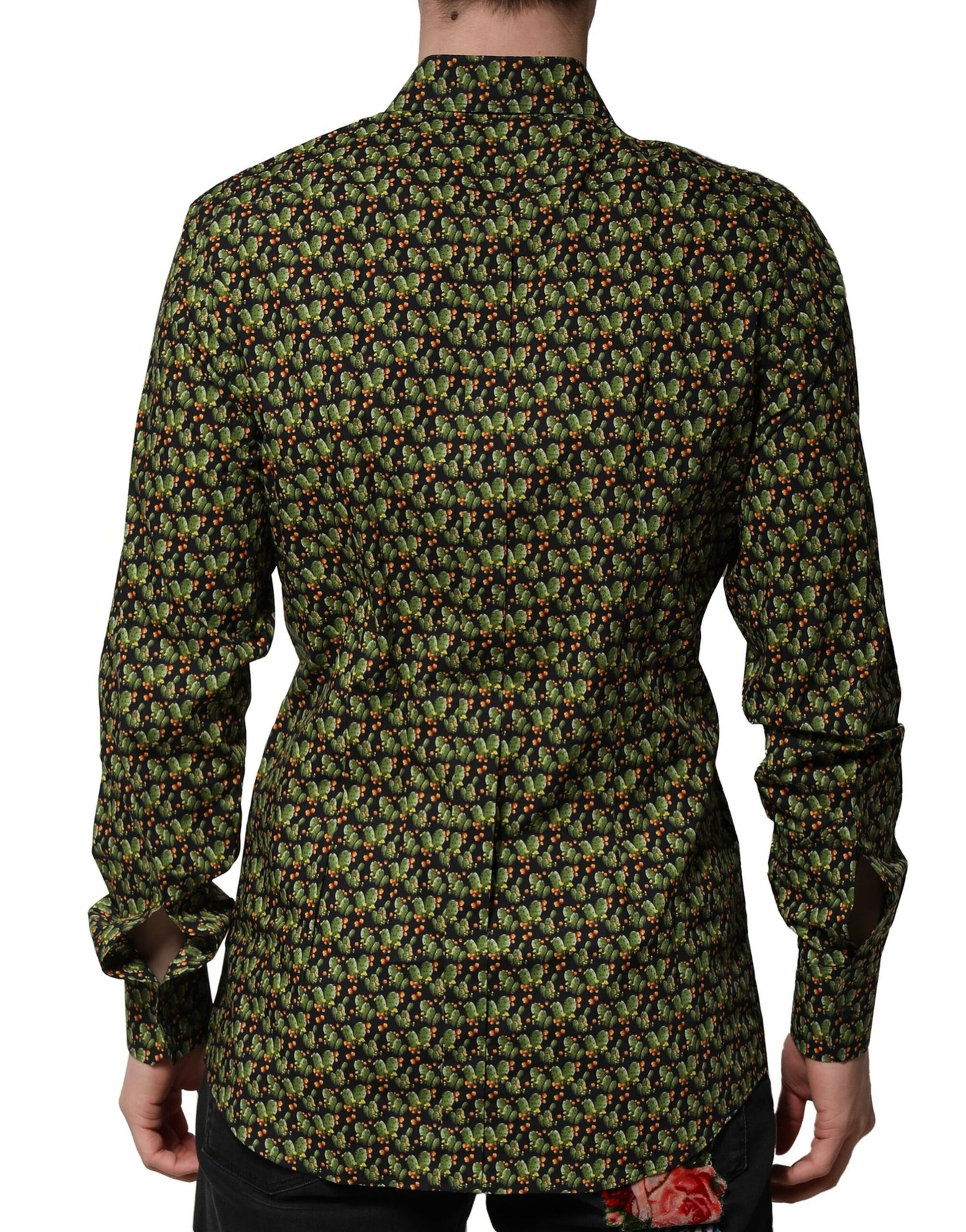 Multicolor Cotton Cactus GOLD Men Formal Shirt