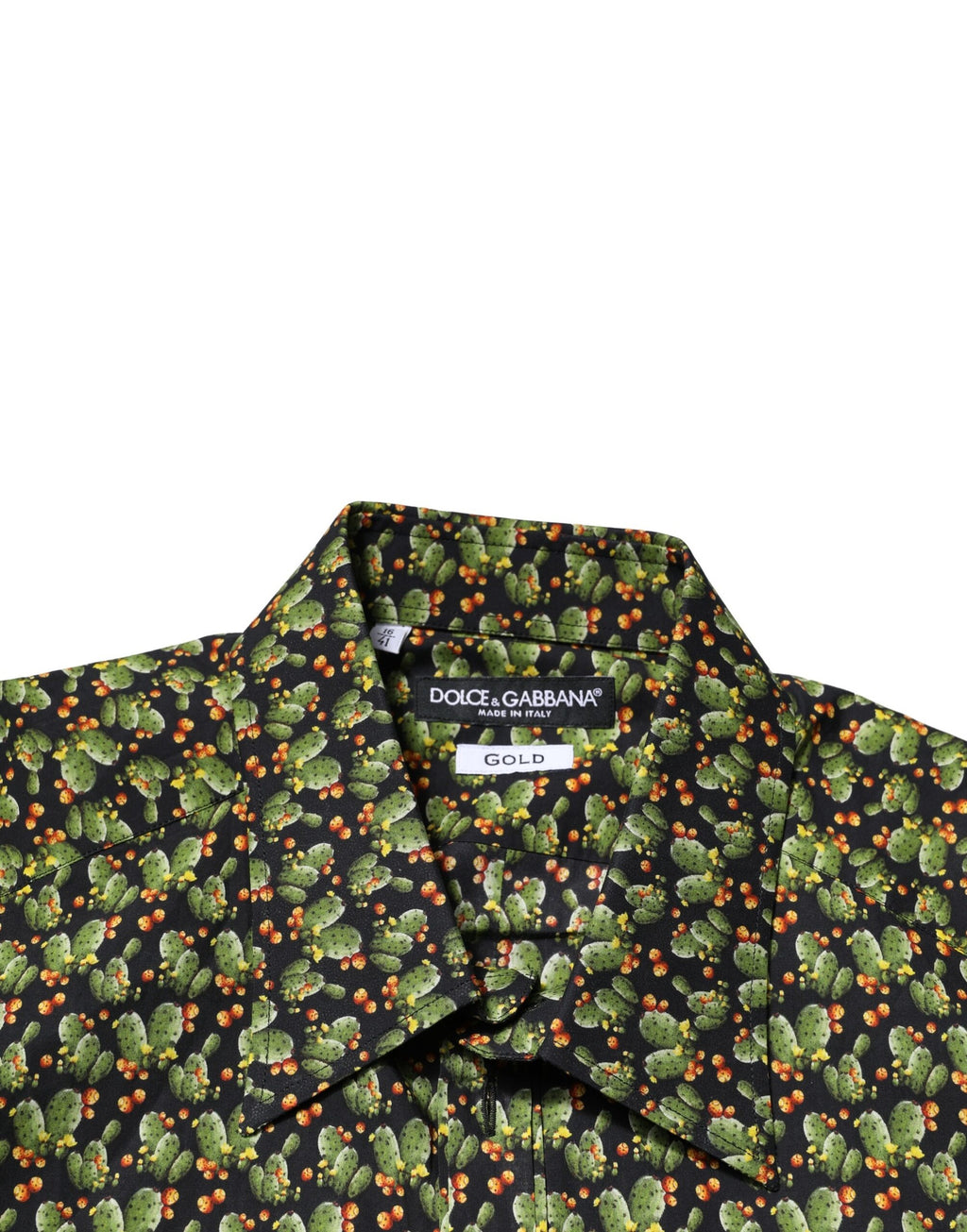 Multicolor Cotton Cactus GOLD Men Formal Shirt