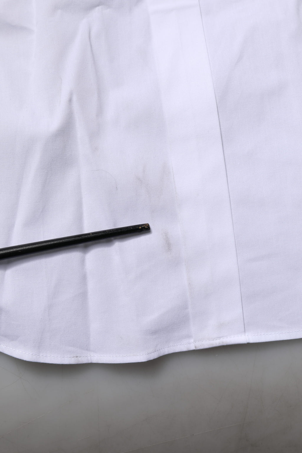 White Cotton GOLD Long Sleeves Formal Shirt