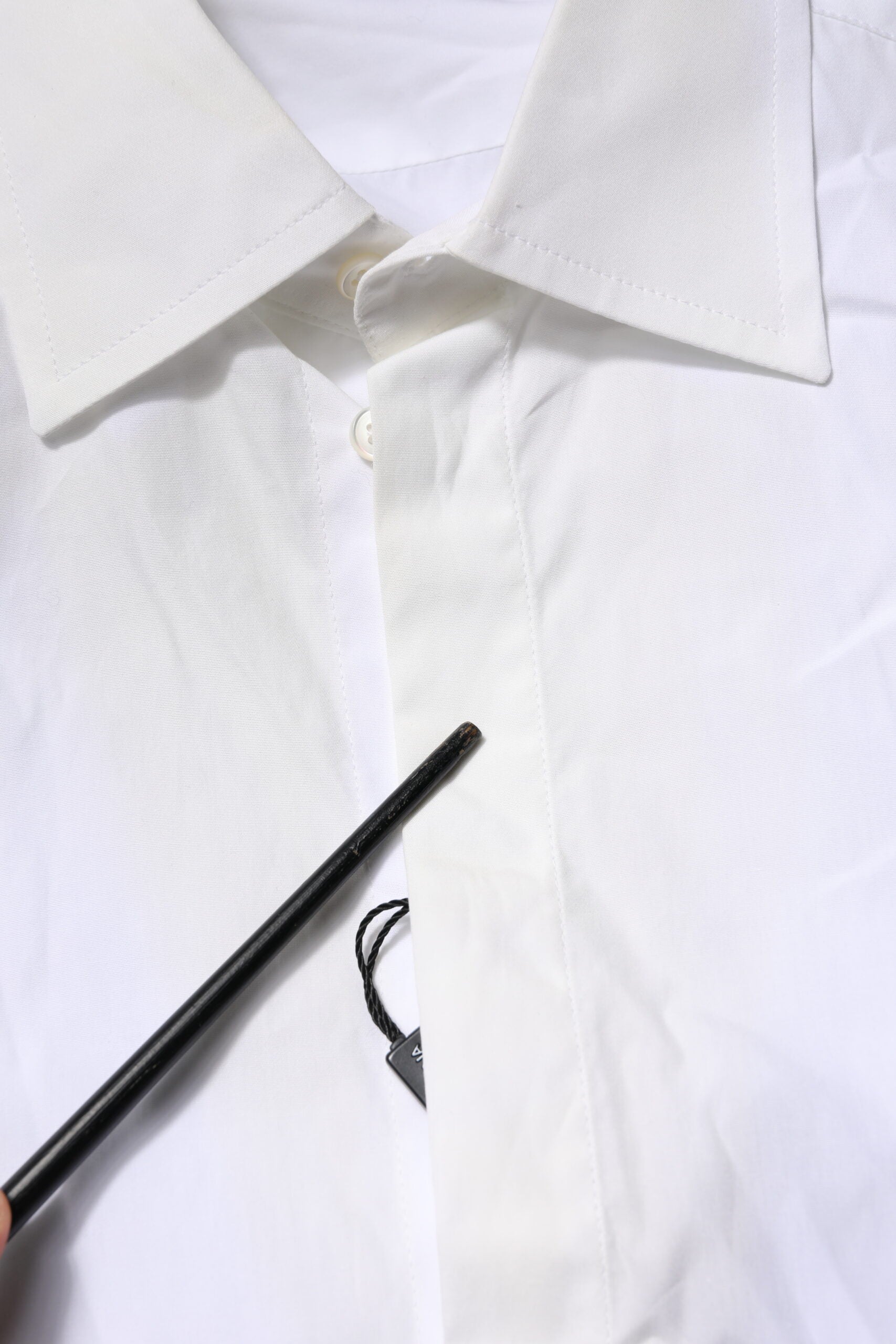 White Poplin Cotton Formal Men Dress Shirt