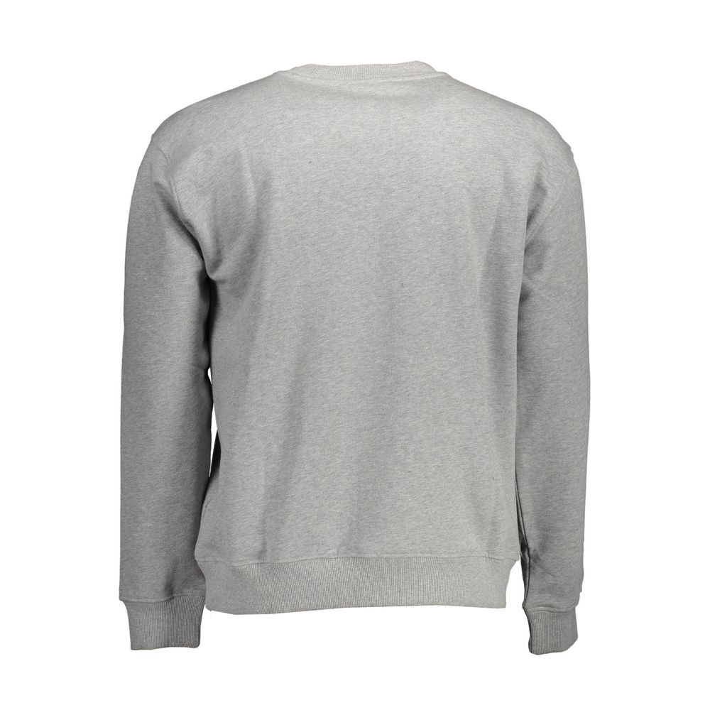 Grigio Cotton Men Sweatshirt