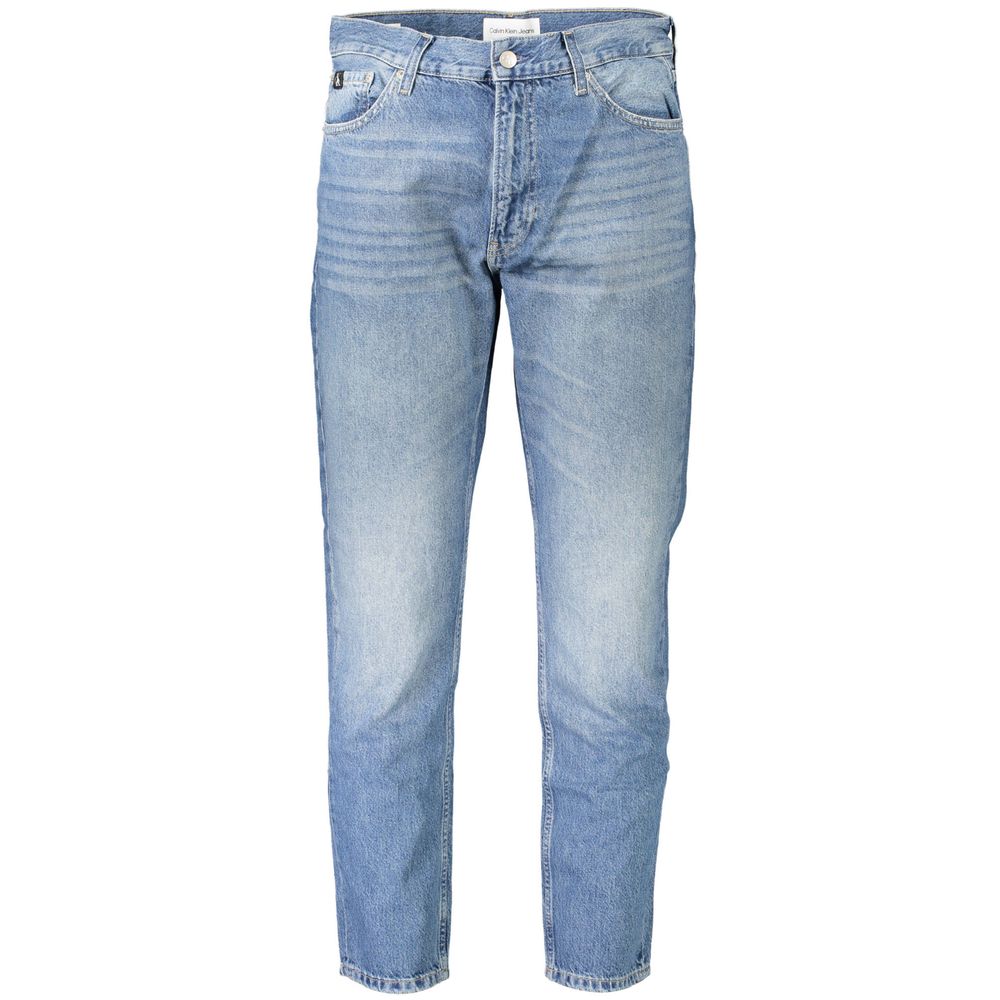 Blue Cotton Men Jeans