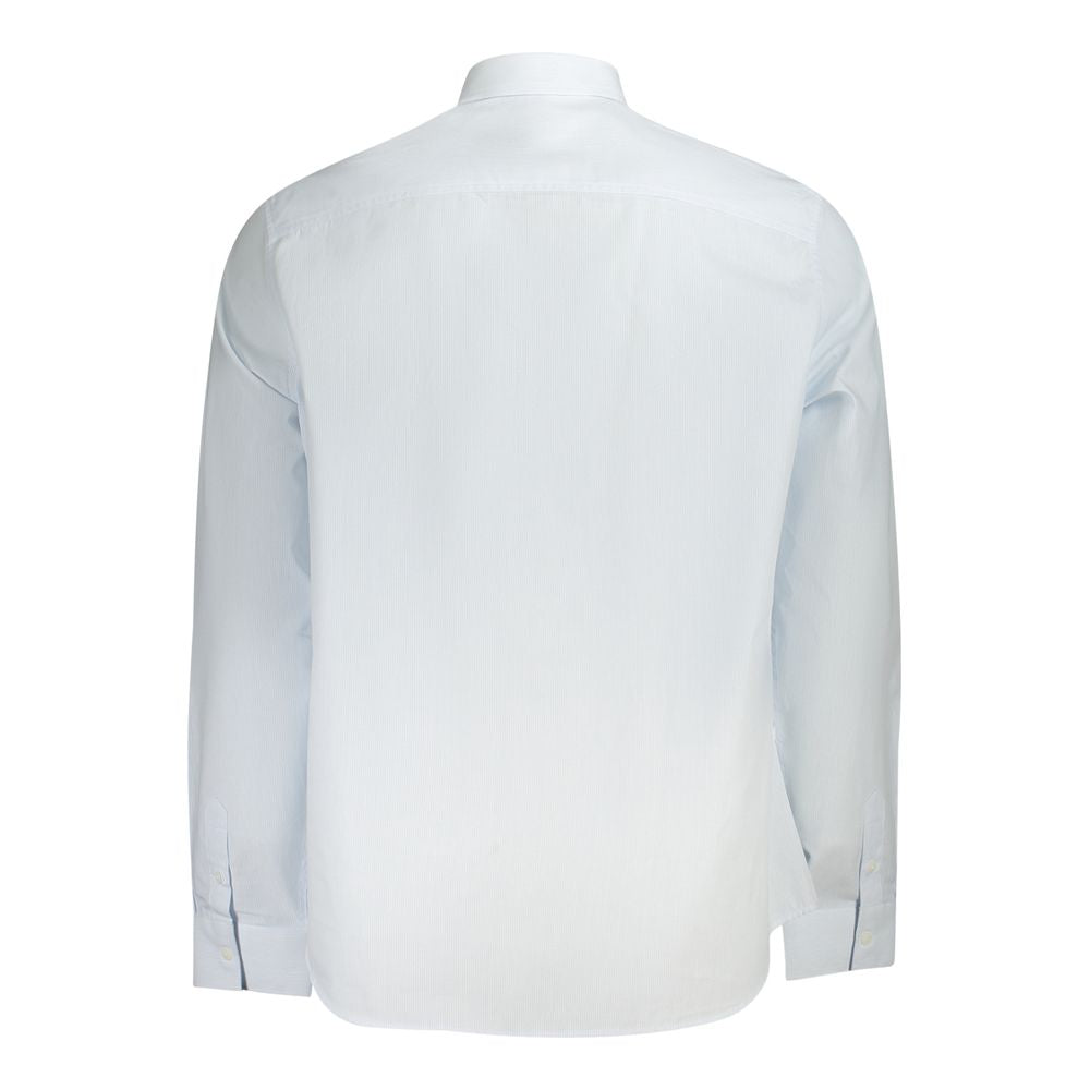 Light Blue Cotton Men Shirt