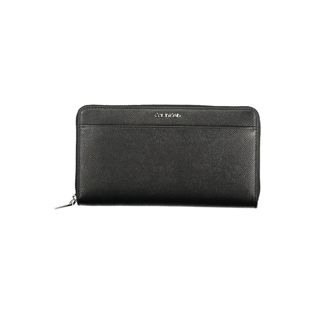 Black Polyethylene Women Wallet